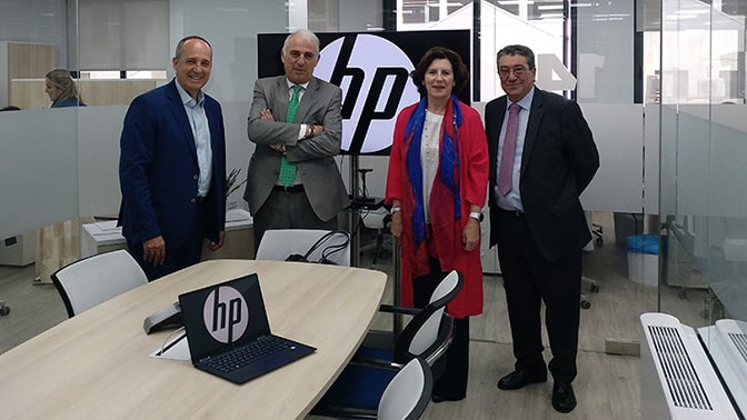 HP, invitado especial en la inauguración oficial de las nuevas oficinas de Inforein y Grupo Solitium en Madrid