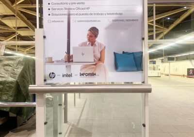 Inforein en la estación de AVE de Valencia