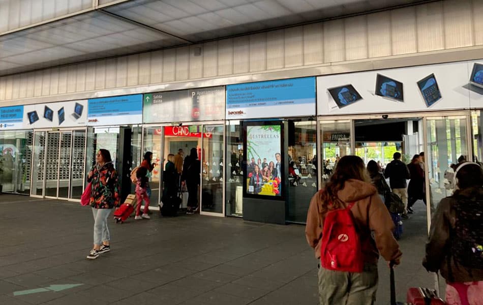 Inforein y HP en la estación de AVE de Valencia