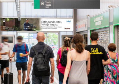 Inforein en la estación de AVE de Valencia