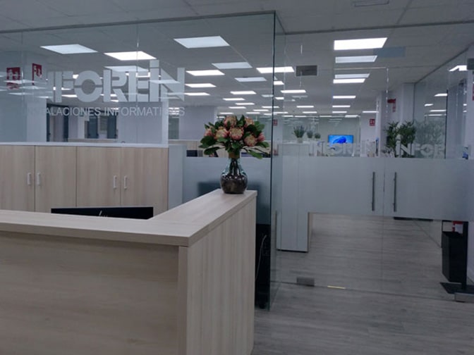 Inforein. Renovamos nuestras oficinas centrales en Madrid