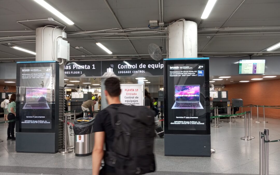 Inforein y Workstation HP en la estación de AVE Atocha de Madrid