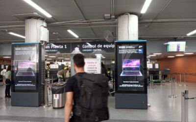 Inforein y Workstation HP en la estación de AVE Atocha de Madrid